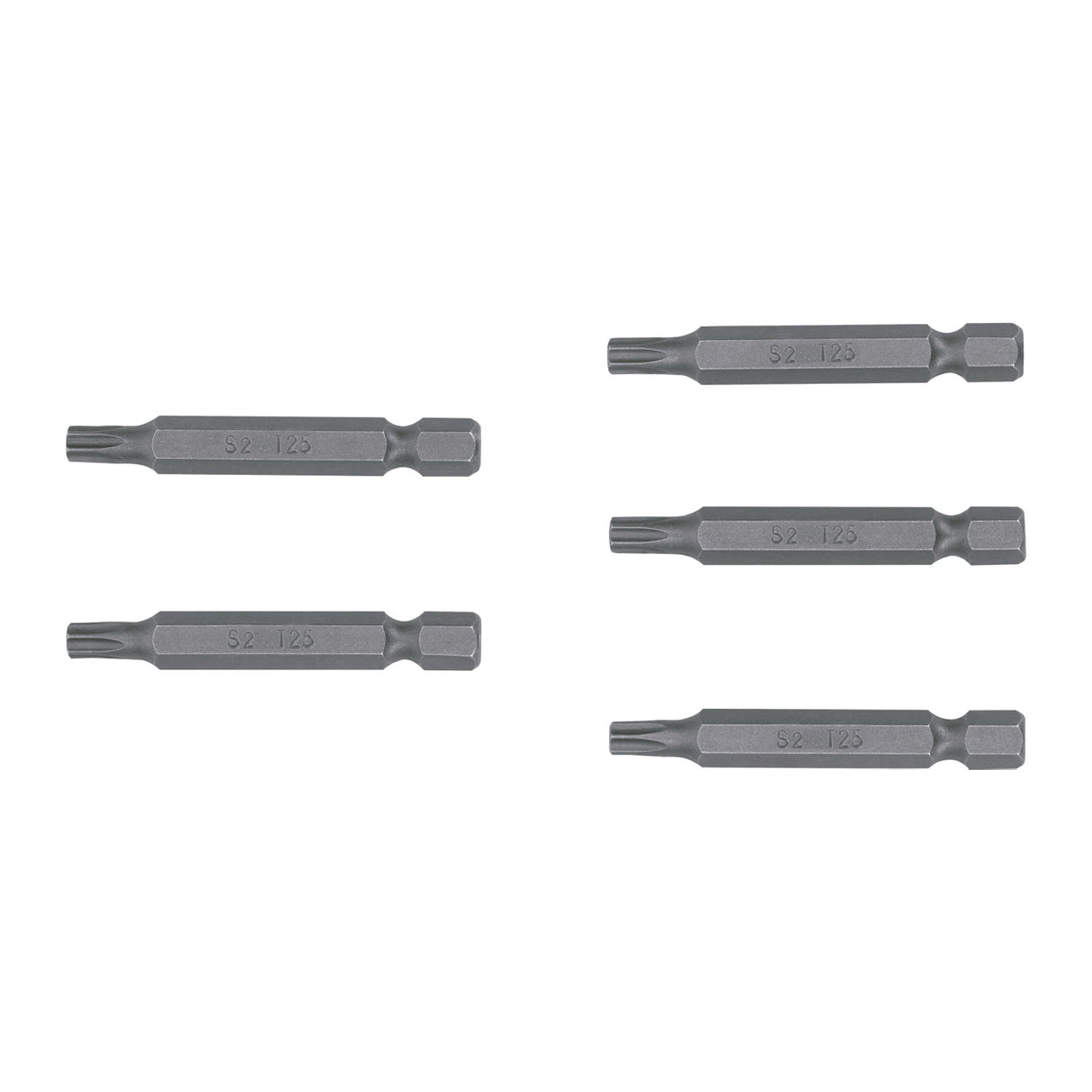 Estuche con 5 Puntas Torx T25 con Seguro Largo 2', Expert