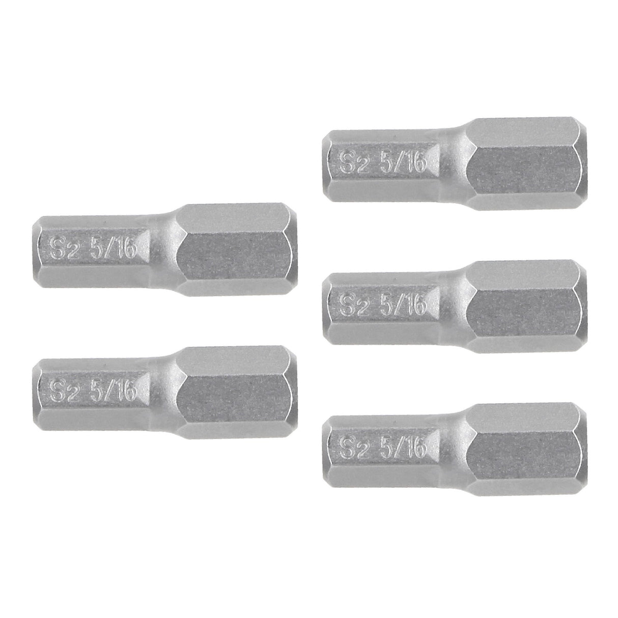 Estuche con 5 Puntas Hexagonales de 5/16 mm Largo 1', Expert