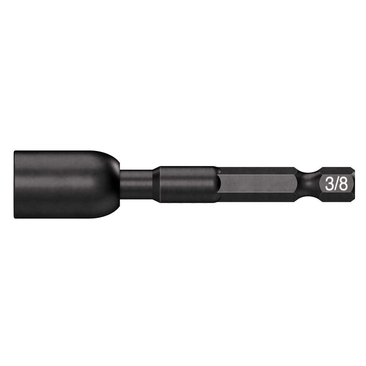 Estuche con 4 Dados Magnéticos de Impacto 3/8' Largo 2-1/2'
