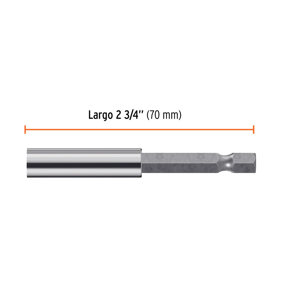 Estuche con 5 Extensiones de 70 mm, Magnéticas, Expert
