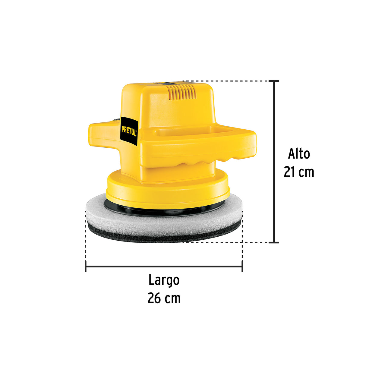 Pulidora Roto-orbital 10', 110 W, Pretul