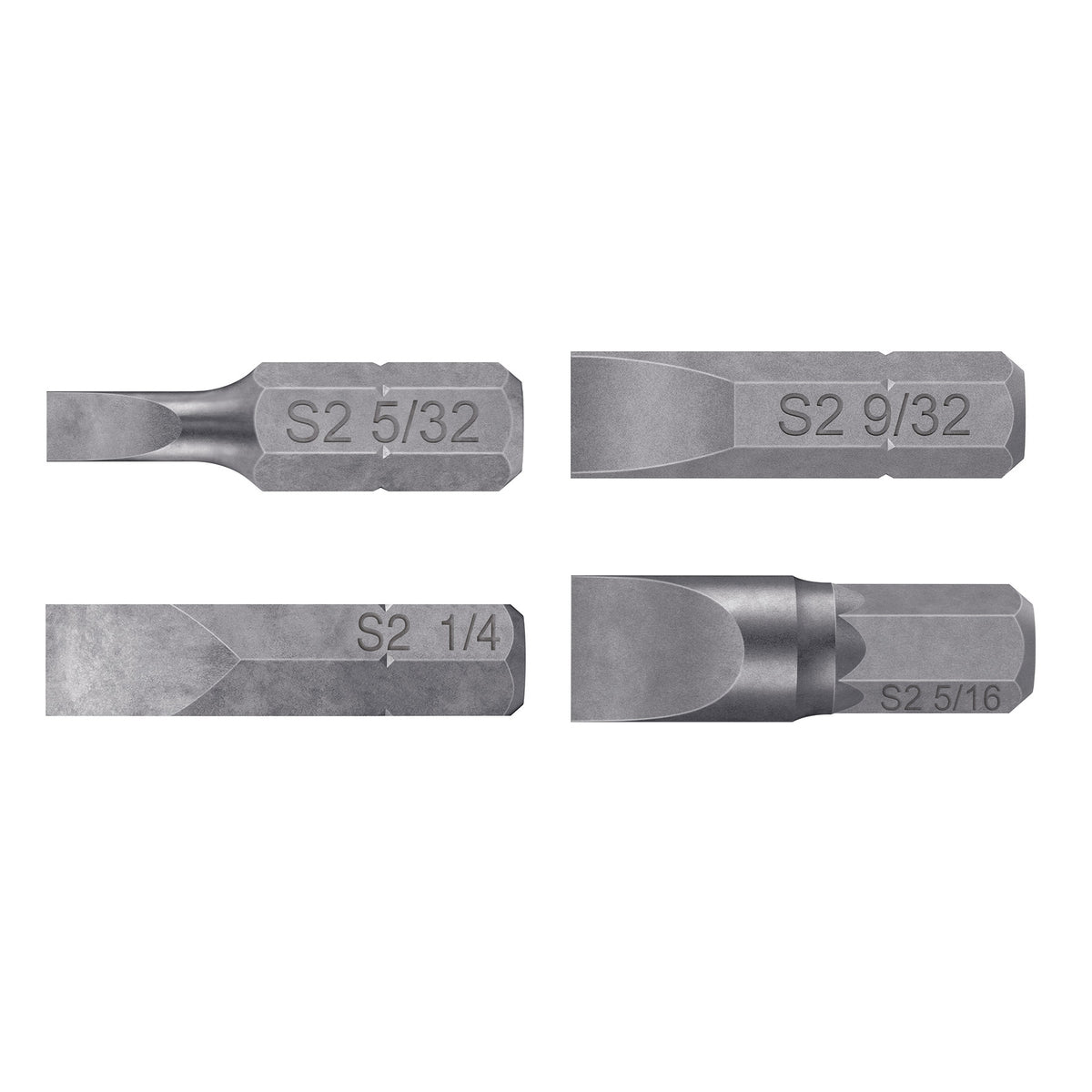Estuche con 6 Puntas Planas Combinadas Largo 1', Expert