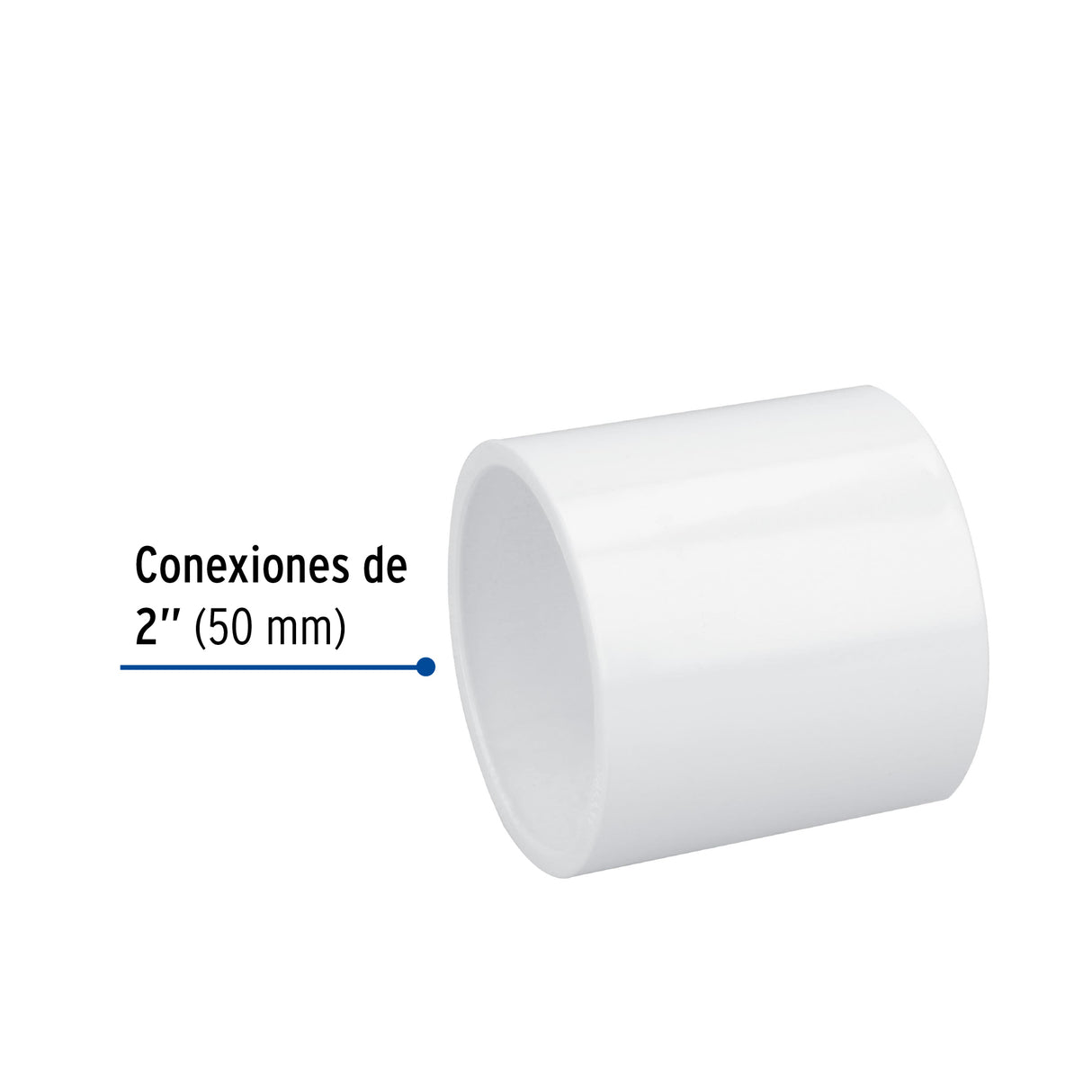 Cople de PVC Cédula 40 de 2', Foset