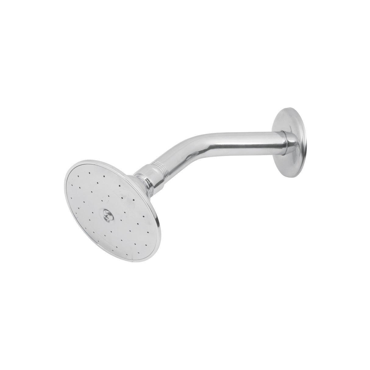 Regadera Redonda 3-1/2', Metálica, Brazo y Chapetón, Cromo