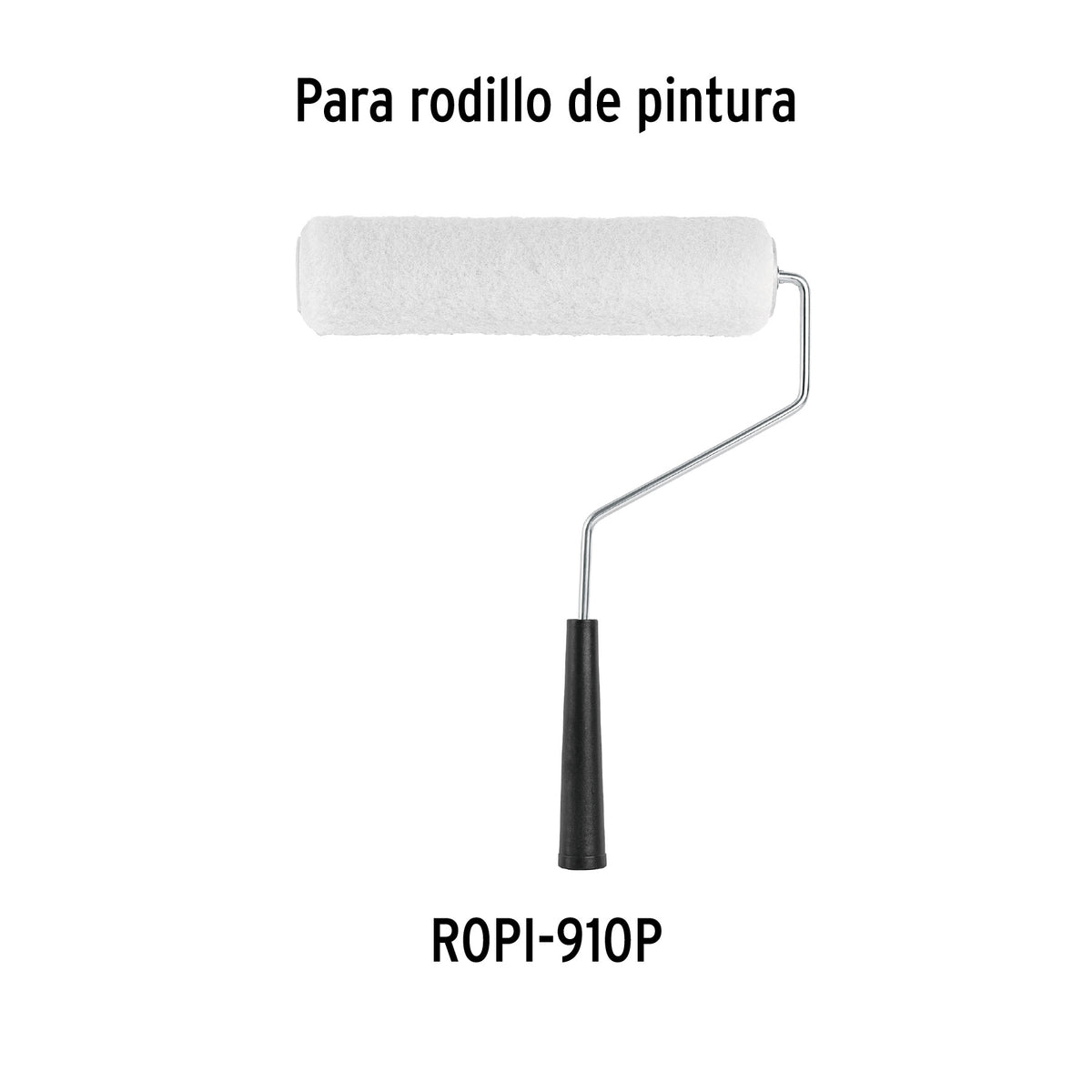 Felpa para Rodillo, 9 X 3/8', Superficies Lisas, Pretul