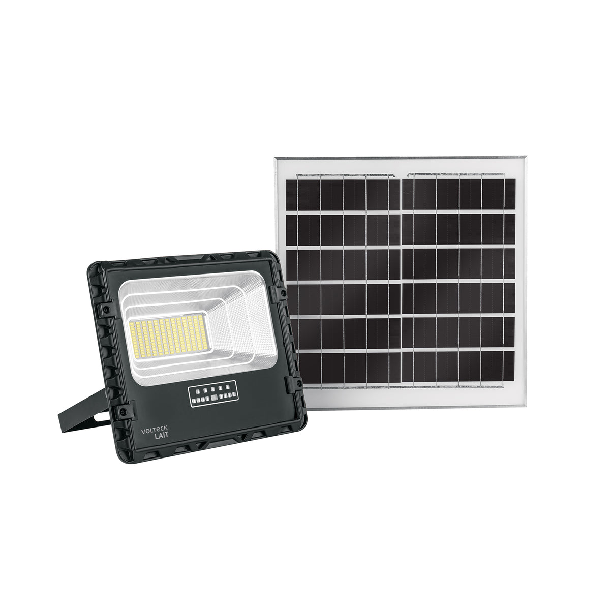 Reflector LED con Panel Solar 100 W 6500K, Volteck