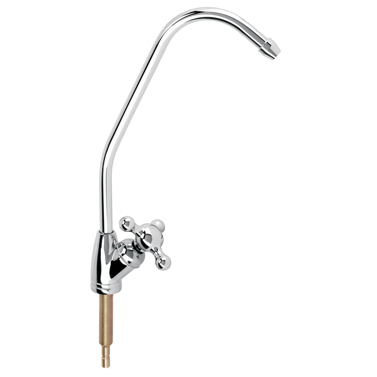 Llave Cuello de Ganso 1/4' para Filtro de Agua, Foset
