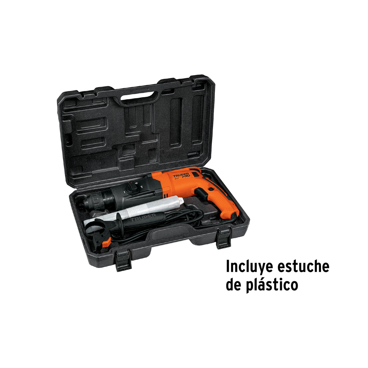 Rotomartillo SDS Plus 3.2 Joules, 800 W, Truper Pro