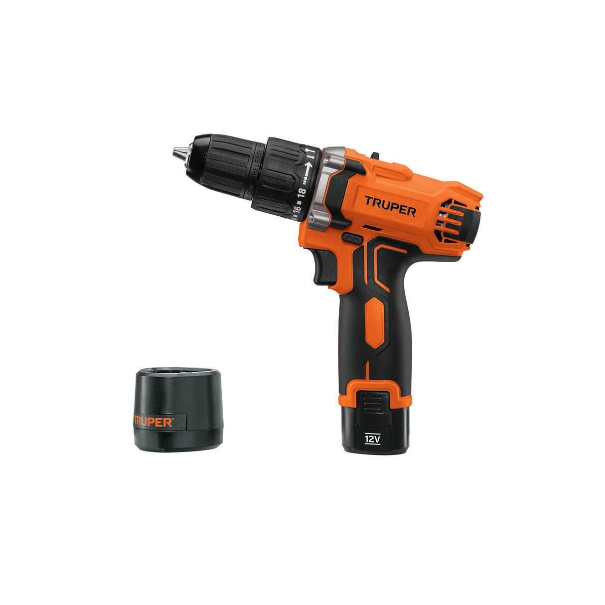 Rotomartillo Compacto 3/8', 12 V, 1 Batería 2 Ah, Pro