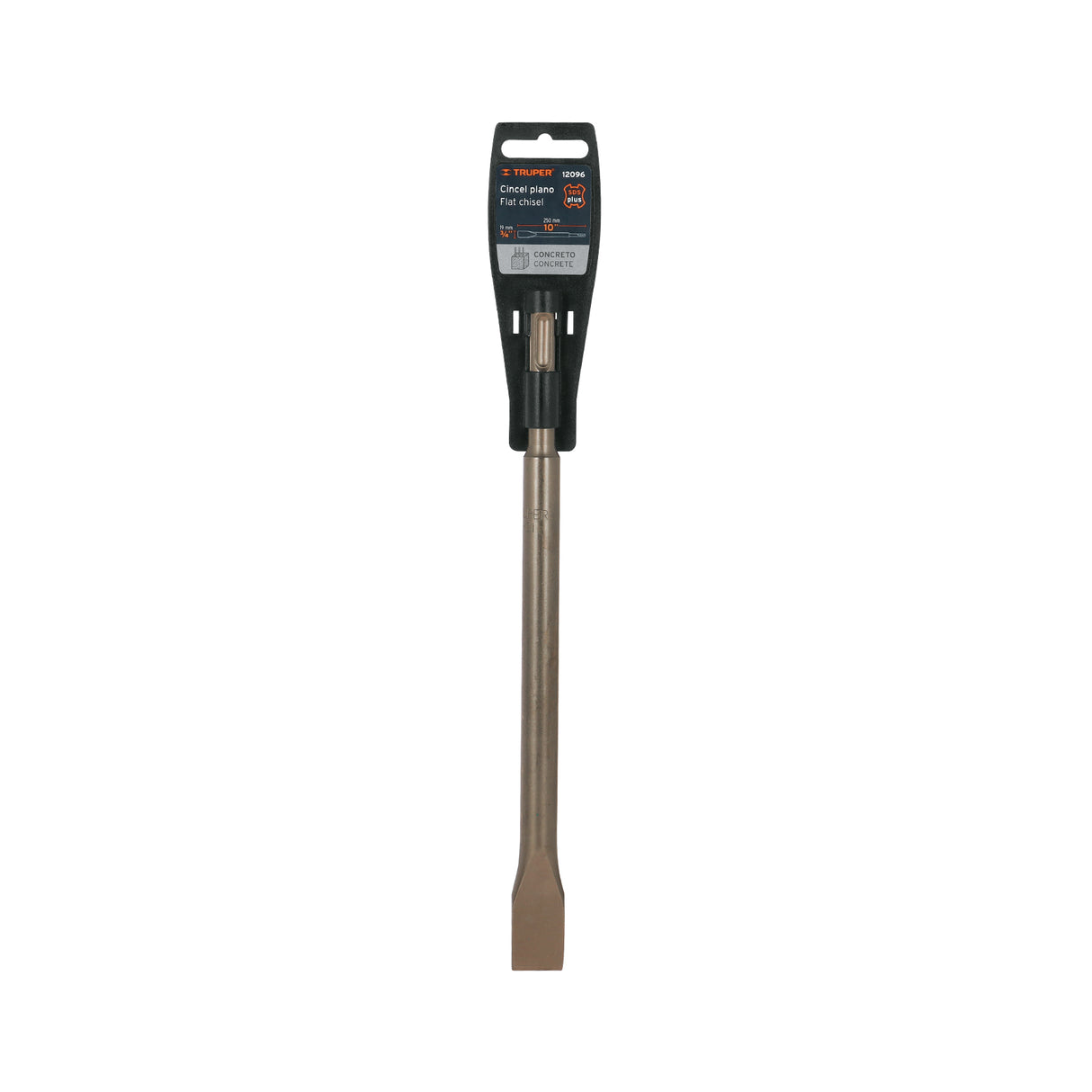 Cincel Plano Delgado SDS Plus 3/4' X 10', Truper