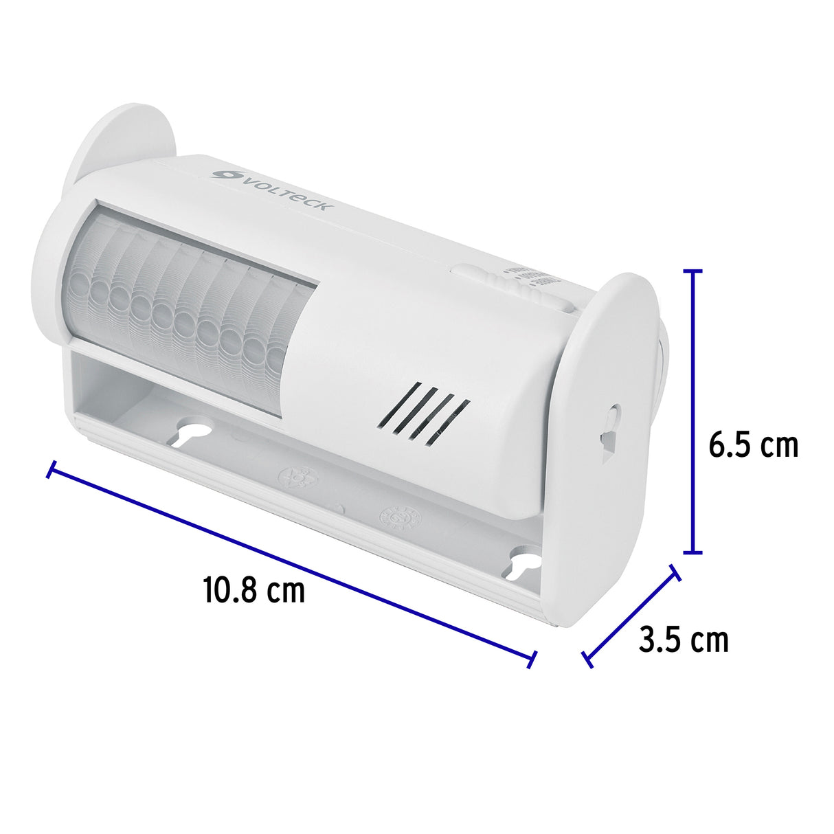 Sensor de Movimiento con Alarma y Timbre, Volteck