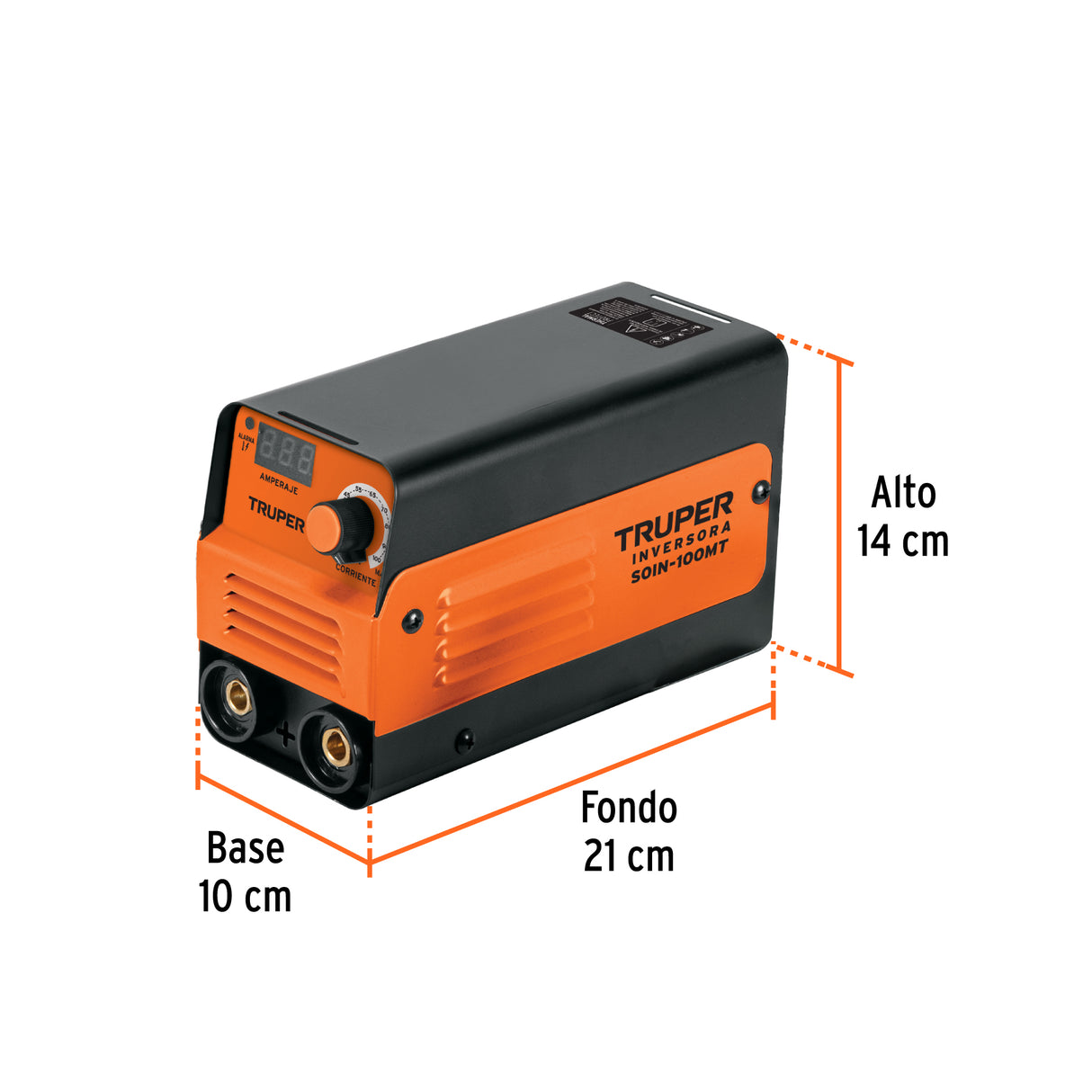 Mini Soldadora Inversora 100 a, 127 V, Truper