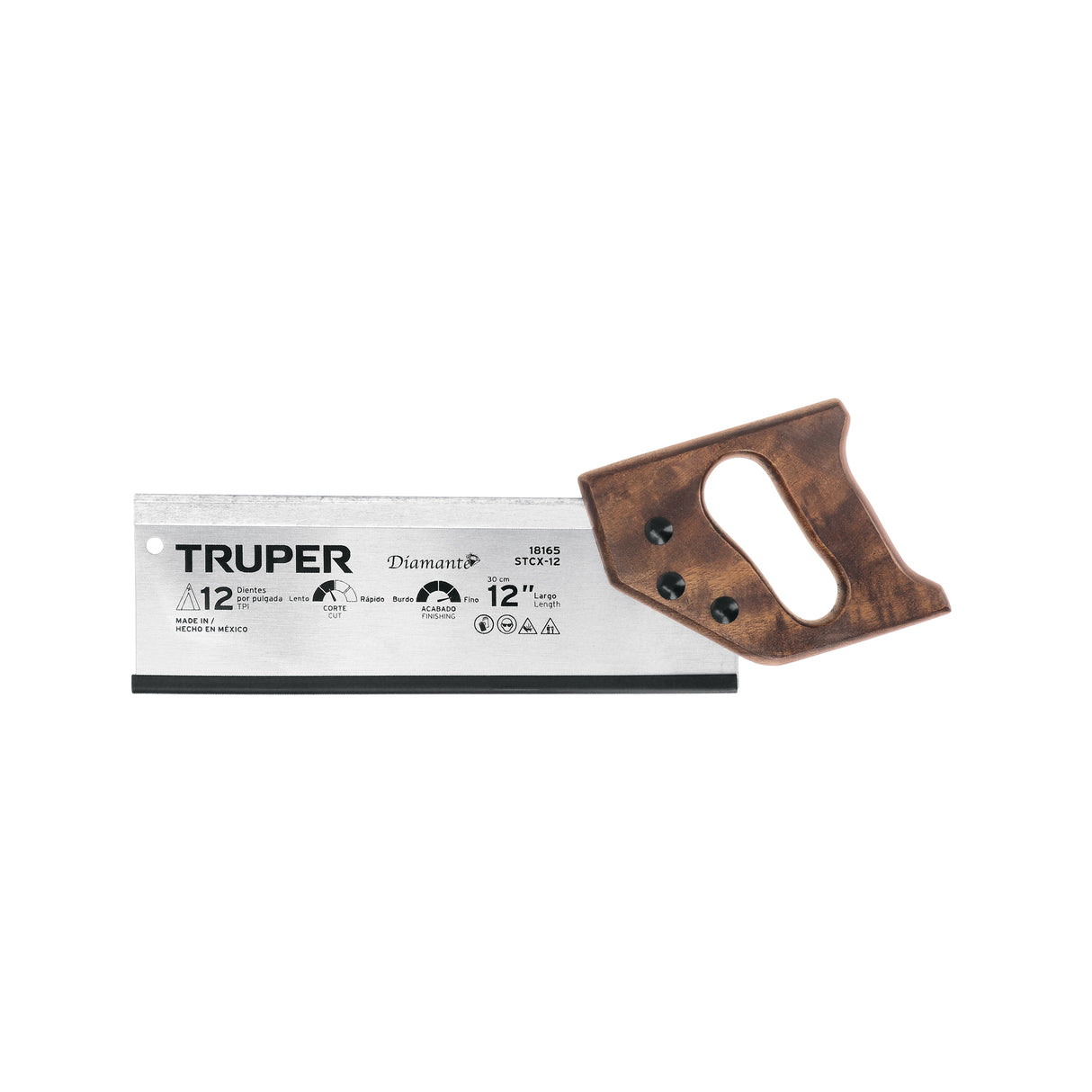 Serrucho de Costilla 12' Diamante, 12 Dpp, Truper
