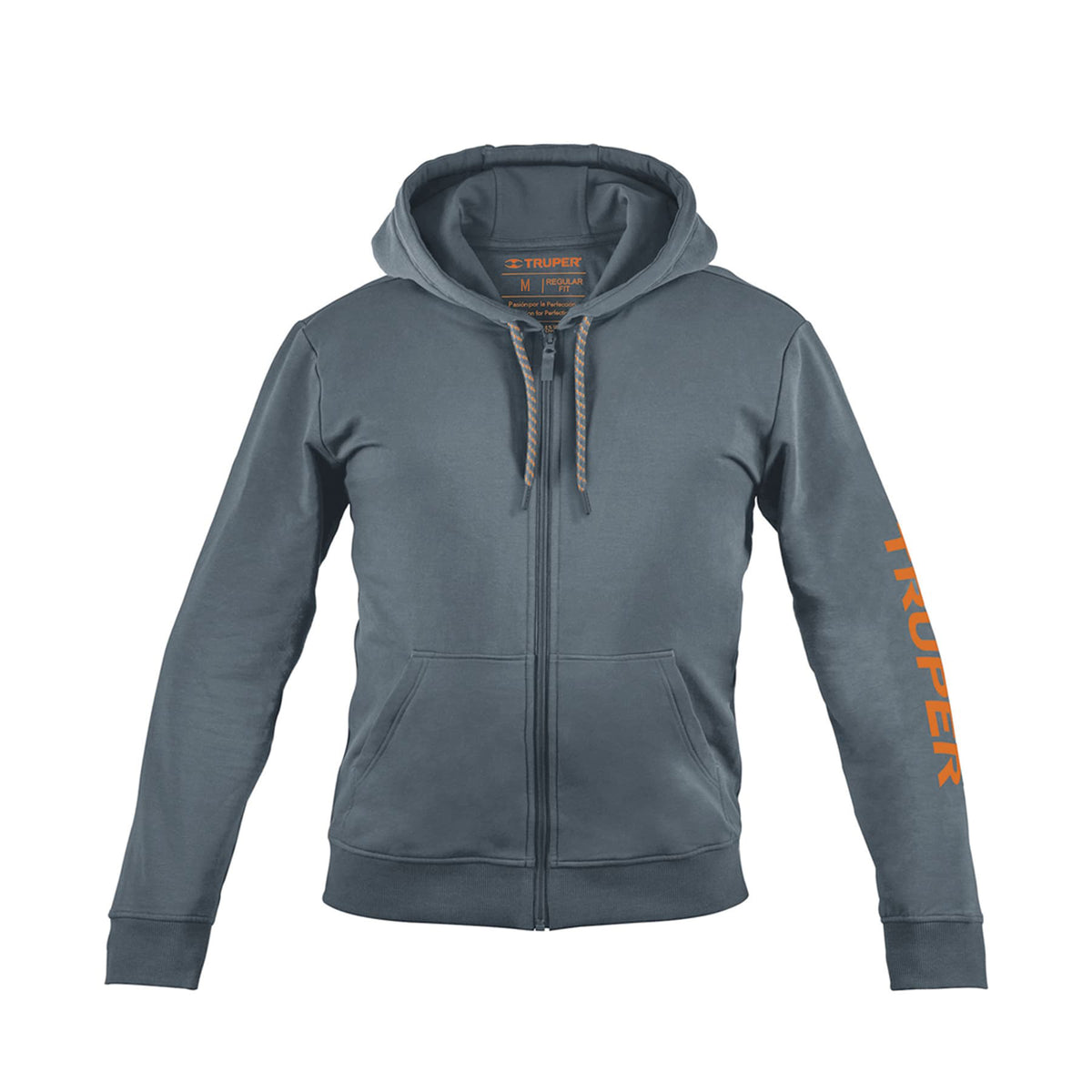Sudadera Gris para Caballero, Talla m, Truper