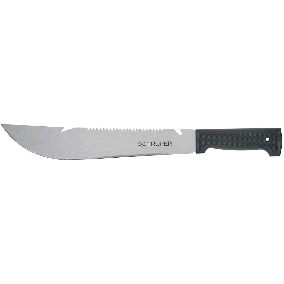 Machete Rambo 12', Cacha Inyectada Negra, Truper