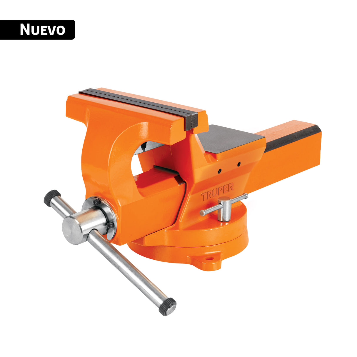 Tornillo de Banco 8' Industrial de Hierro Dúctil, Expert