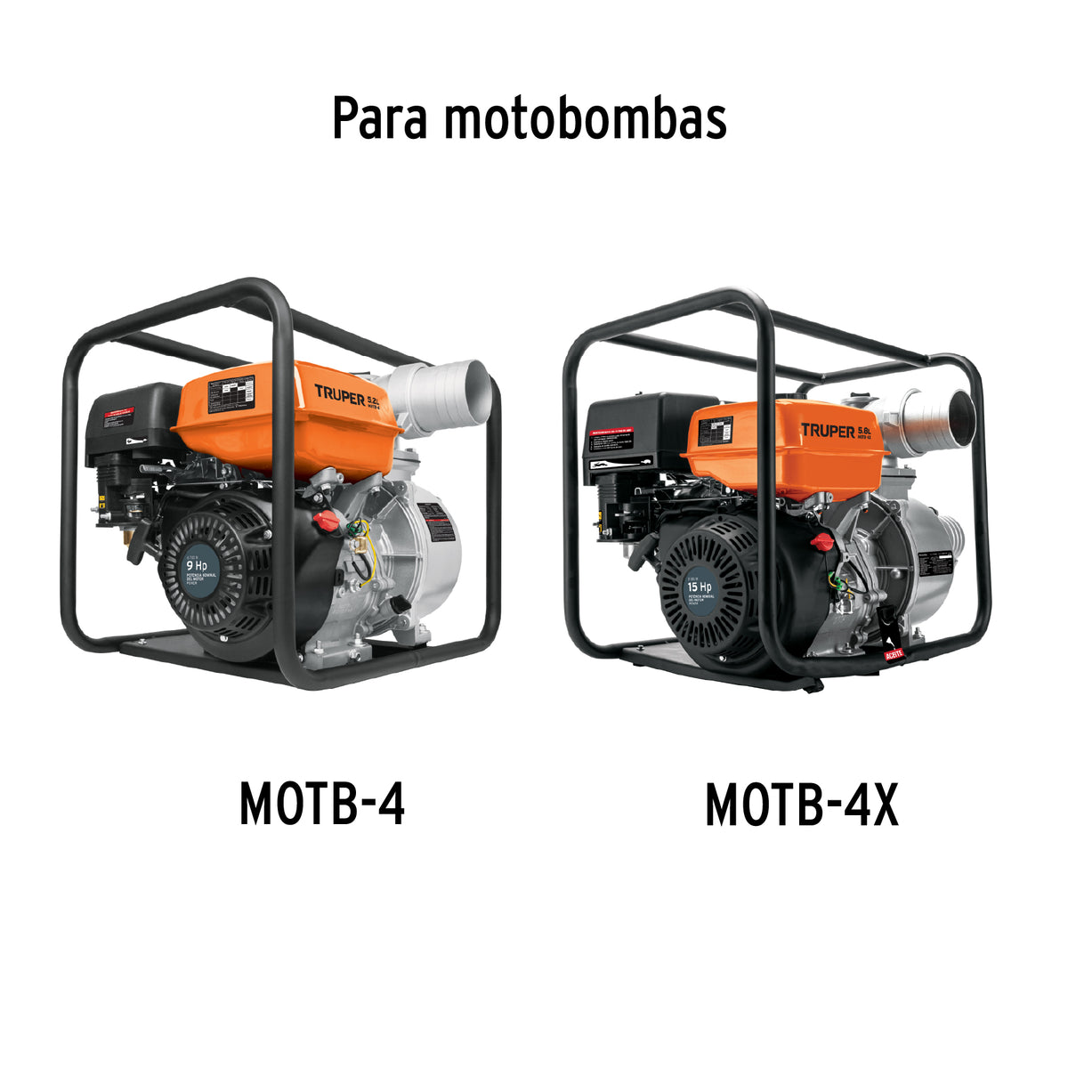 Kit Tapón y Empaque para Contenedor de Aceite para Motobomba 4'