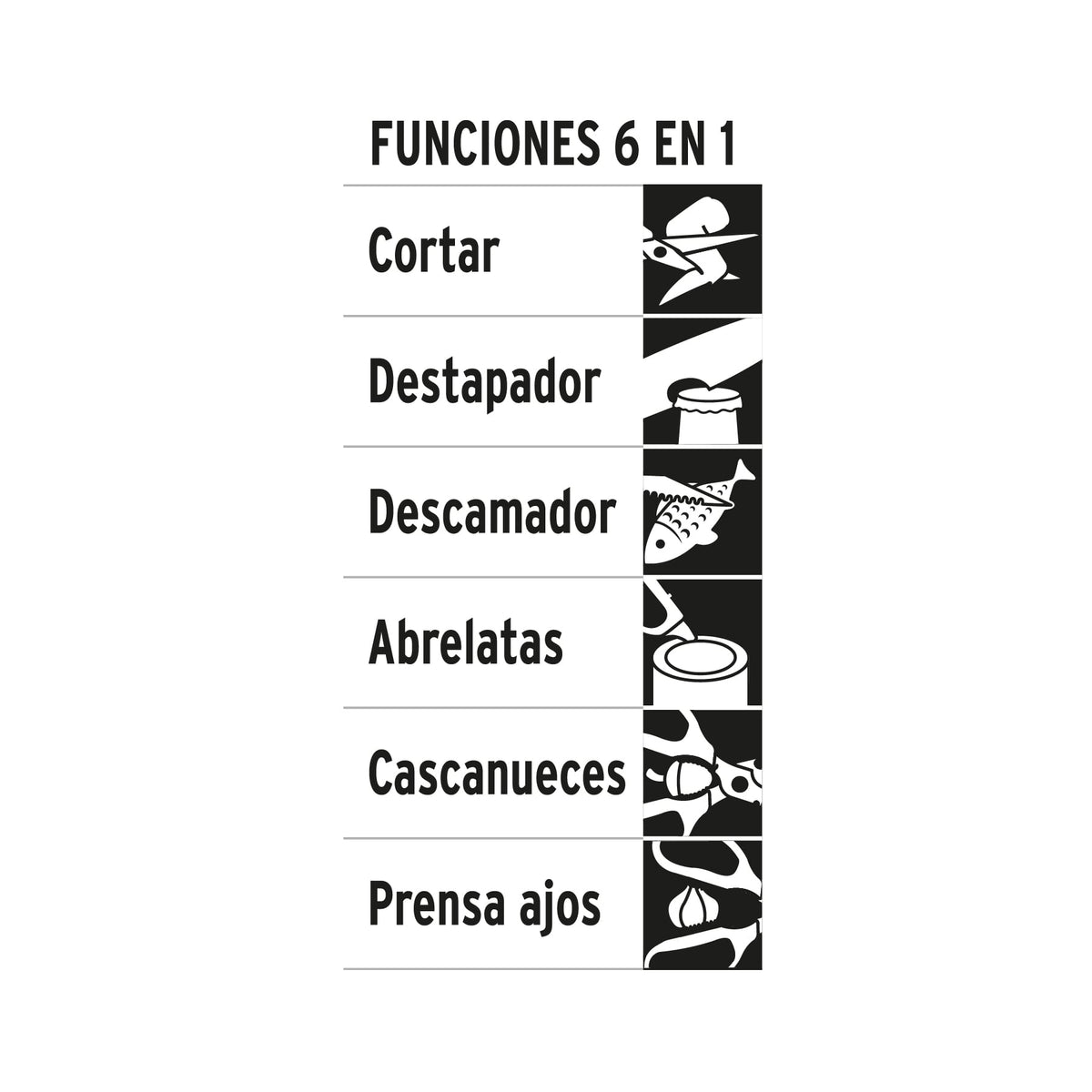 Tijera 8' Multiusos, para Cocina, Acero Inoxidable, Truper