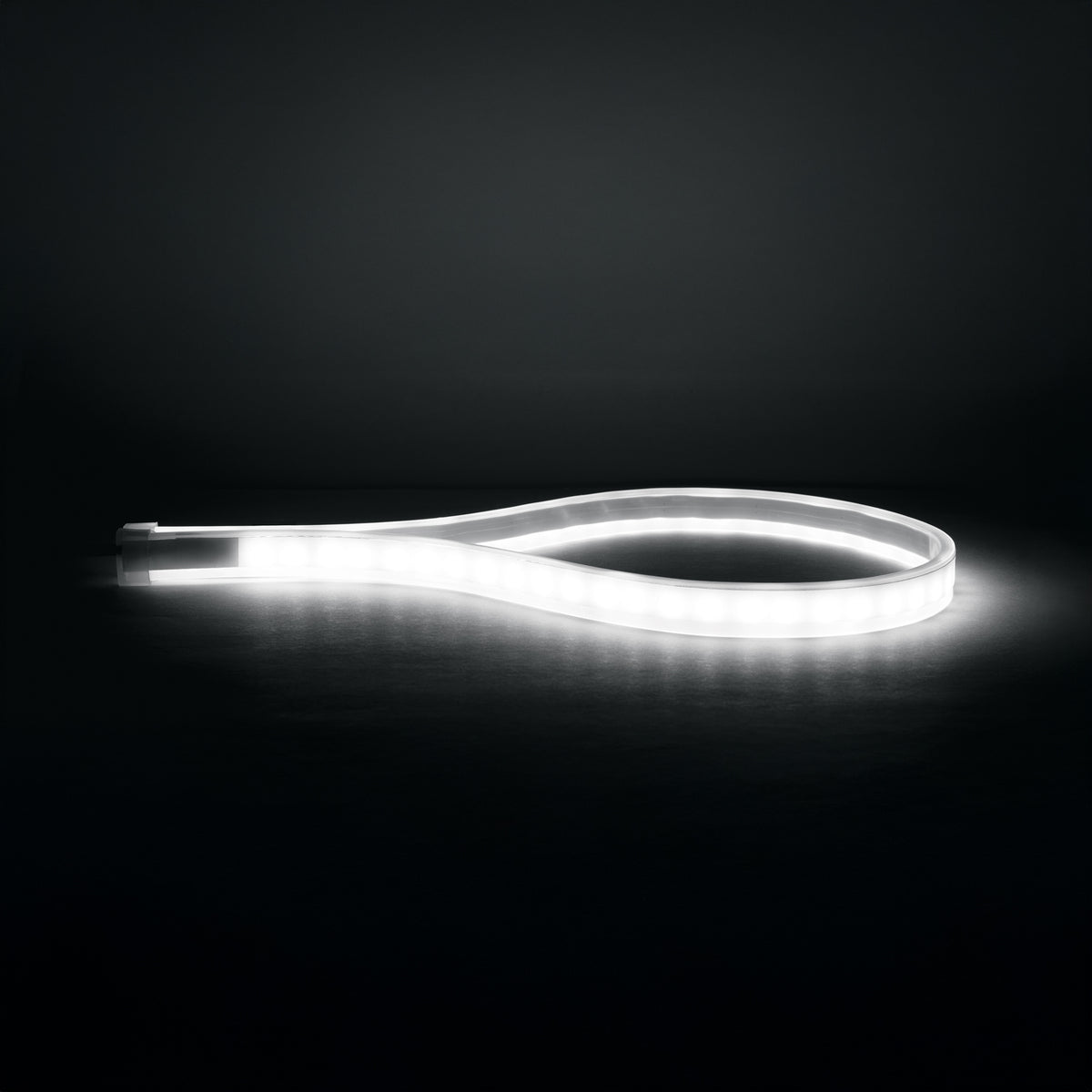 Par de Tiras LED Secuenciales para Auto 30 cm Blanco-amarillo