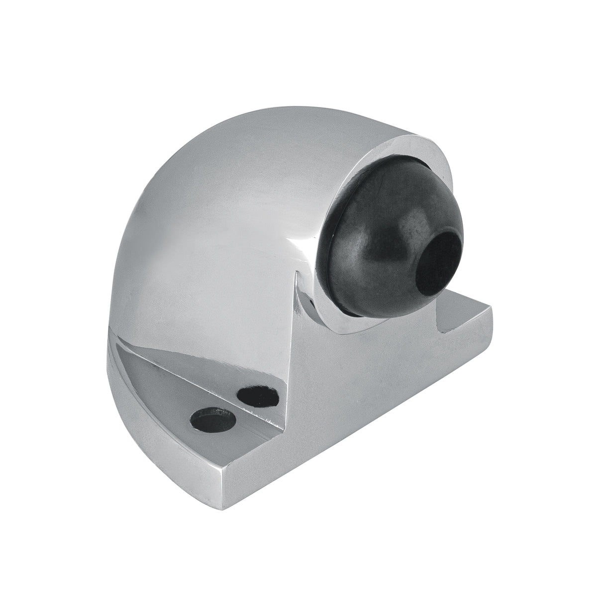 Tope Tipo Codo para Puerta, Acabado Cromo, Hermex