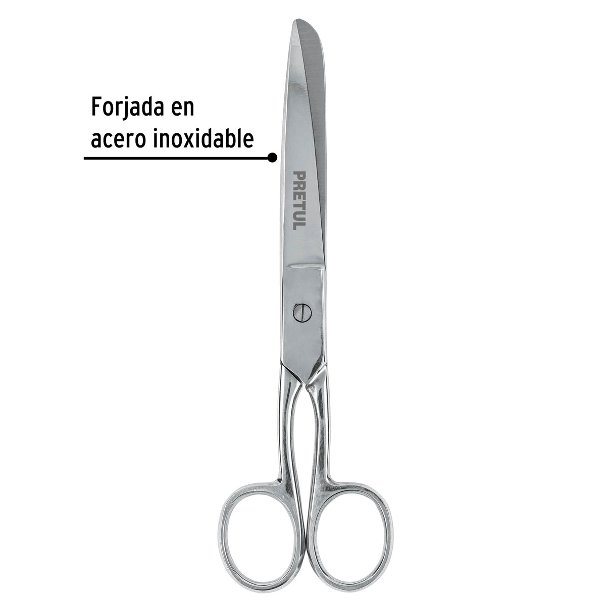 Tijera 7' para Costura, de Acero Inoxidable, Pretul