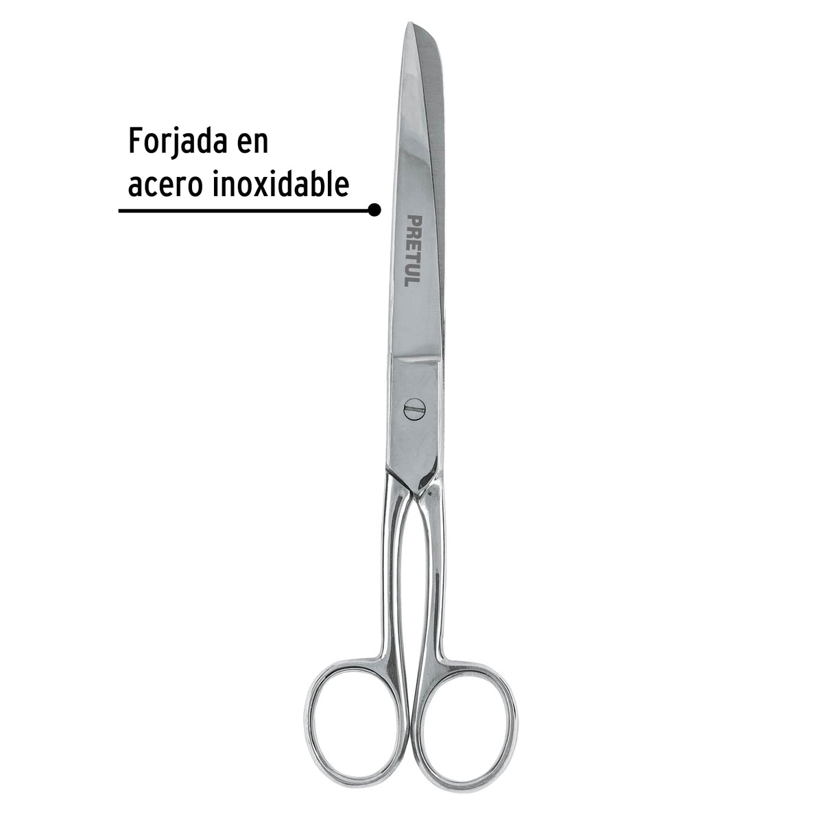 Tijera 8' para Costura, de Acero Inoxidable, Pretul