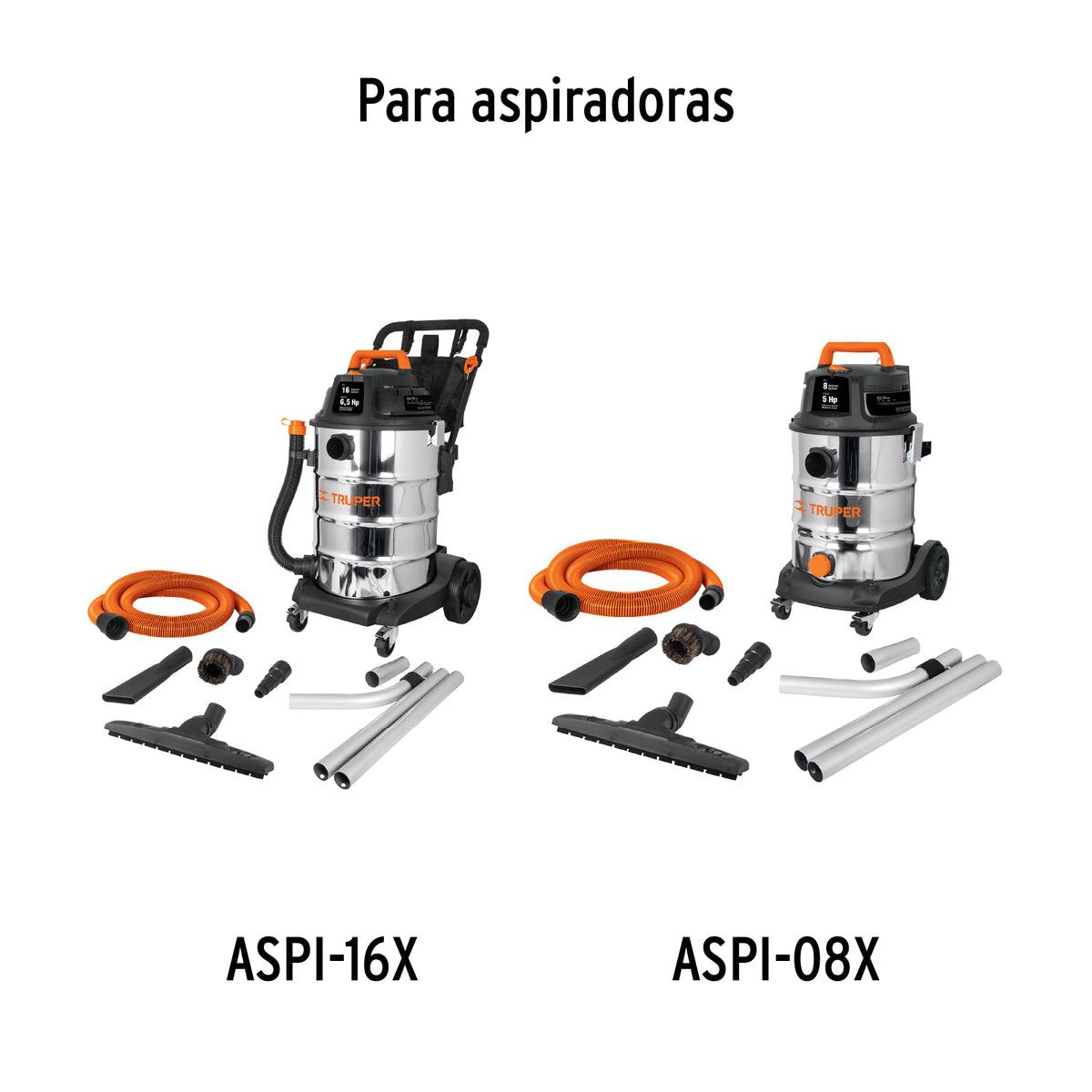 Tubo Extensión de 2 Secciones para ASPI-08X y Aspi 16X