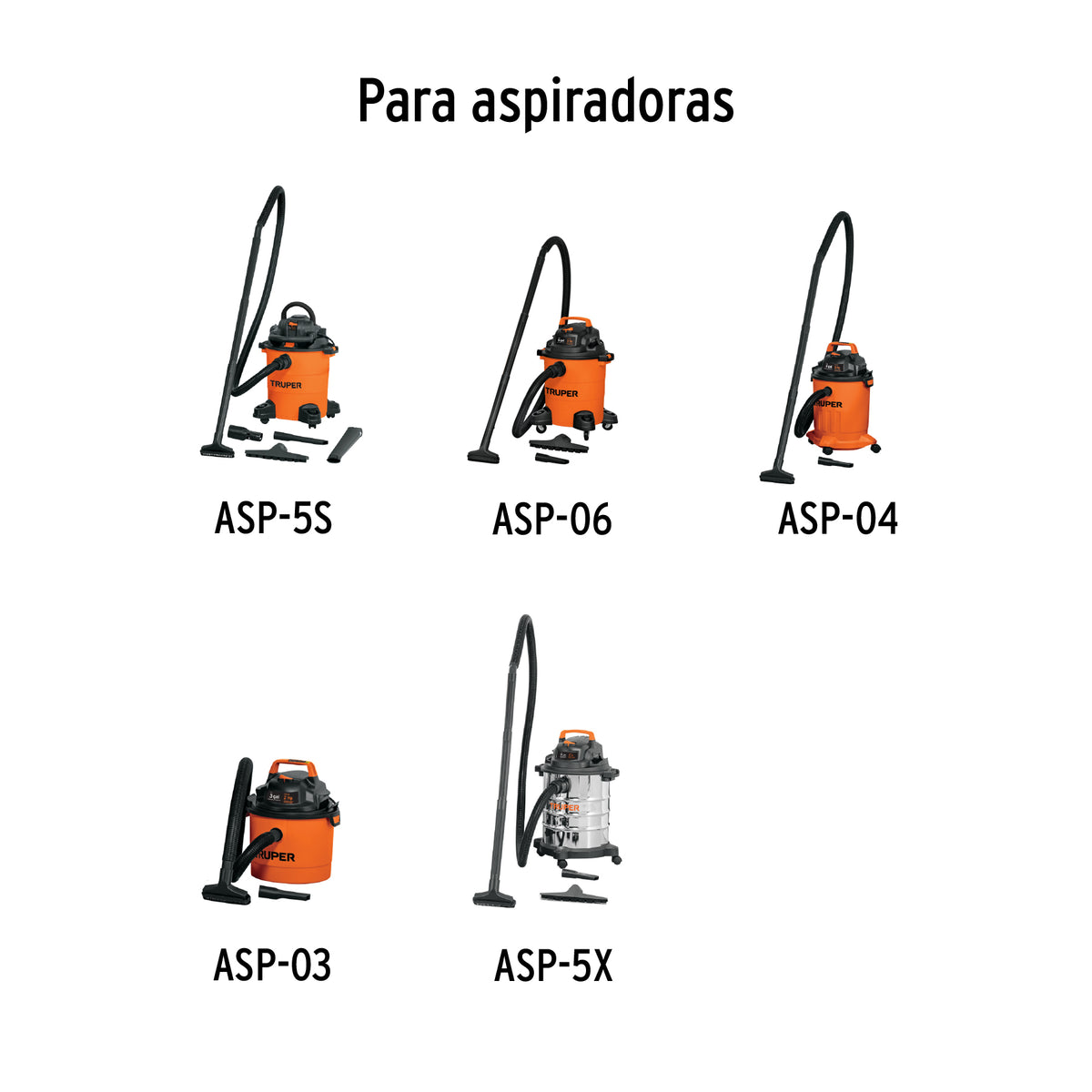 Tubo de Extensión para Aspiradoras 3, 4, 5 y 6 Gal, Truper