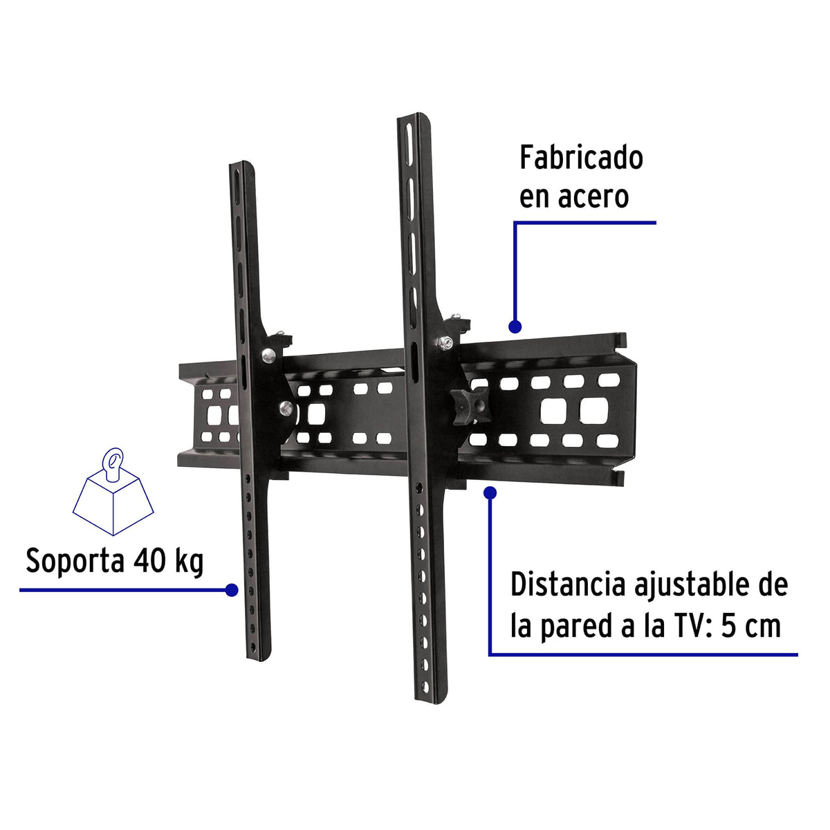 Soporte para Pantallas de 32' a 70' con Movimiento Angular