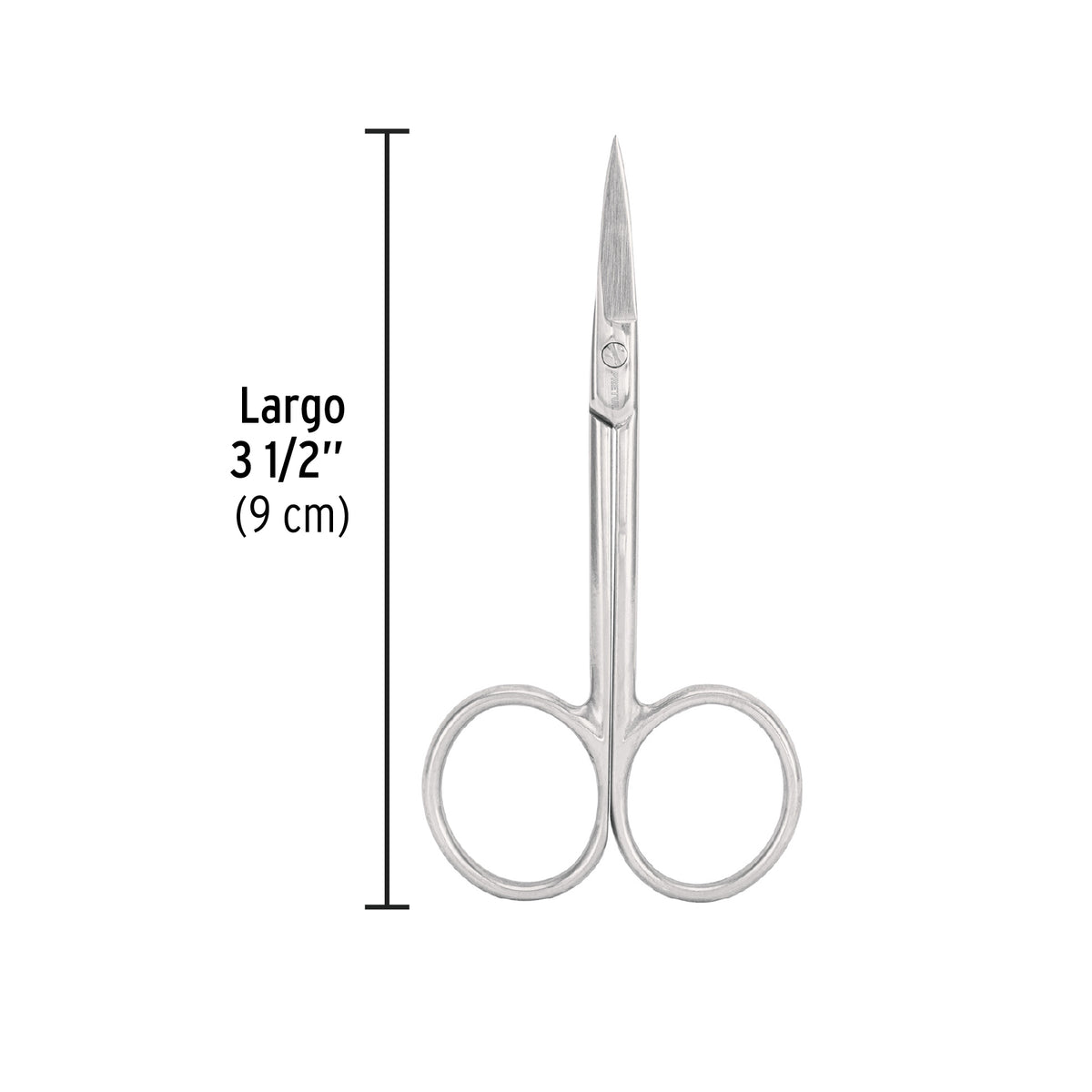 Tijera Manicure 3-1/2', Punta Fina, Pretul