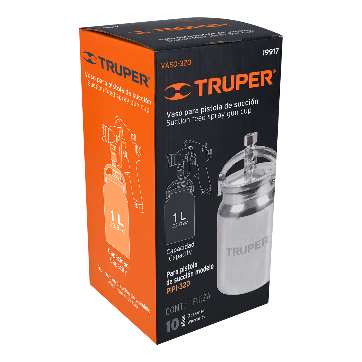 Vaso Aluminio de Repuesto para PIPI-320, Truper