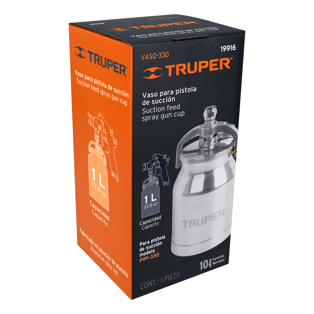 Vaso Aluminio de Repuesto para PIPI-330, Truper