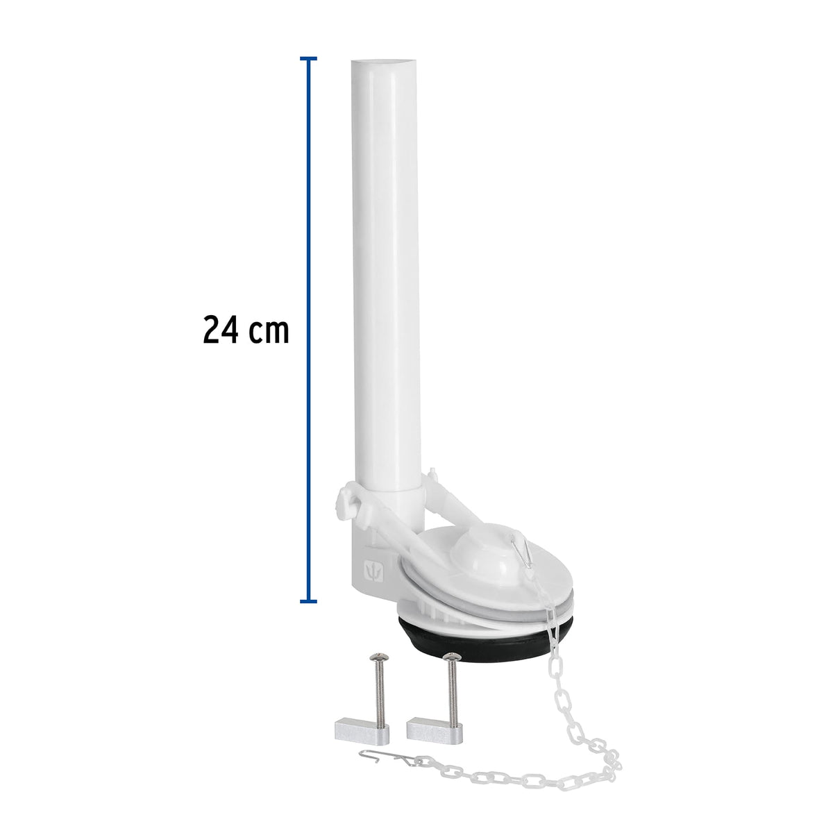 Válvula de Descarga 2' para Wc de 1 Pza, Cadena Inox, Foset