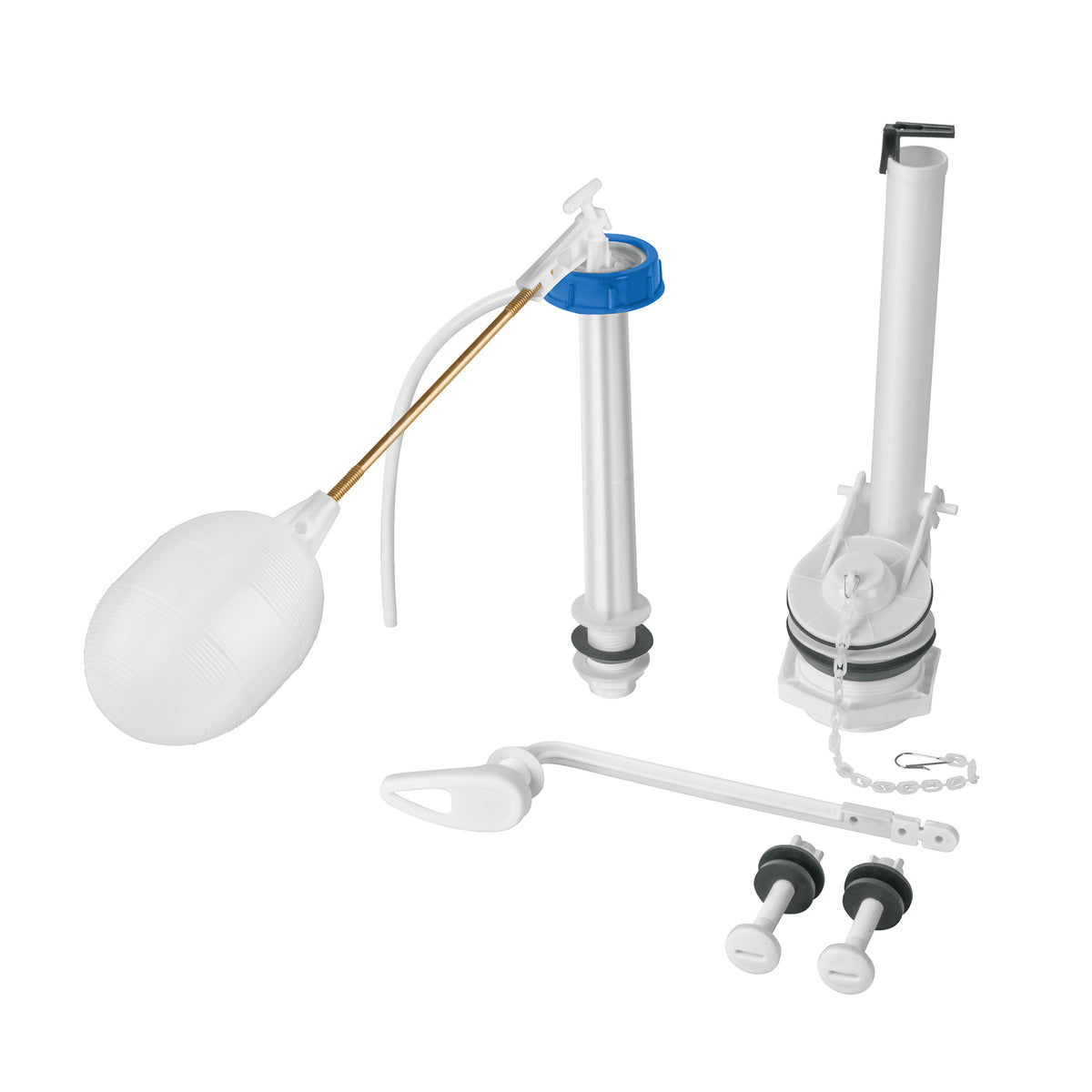 Juego Accesorios para Wc, 2' con Flotador Tradicional, Basic