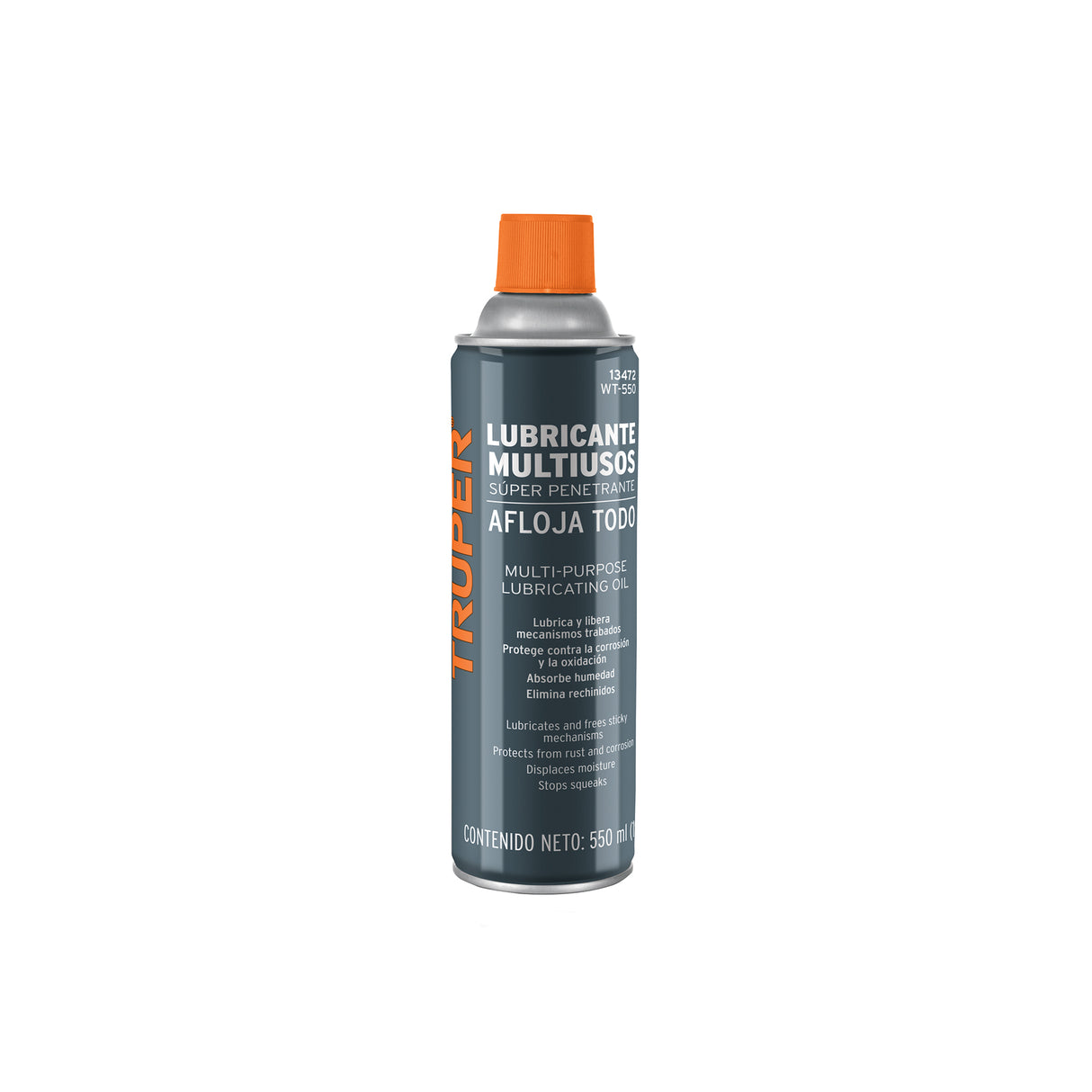 Lubricante Multiusos en Aerosol, 550 ml (19OZ), Truper