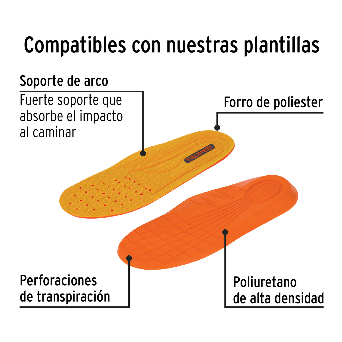 Bota de Seguridad Negra, #24, Casquillo de Poliamida, Pretul
