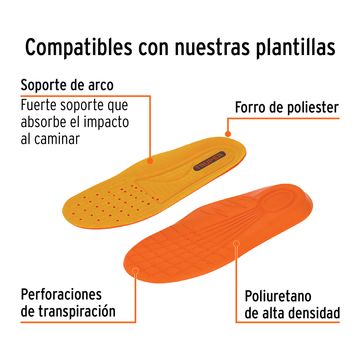 Bota de Seguridad Negra, #30 Dieléctrica Antifatiga, Truper