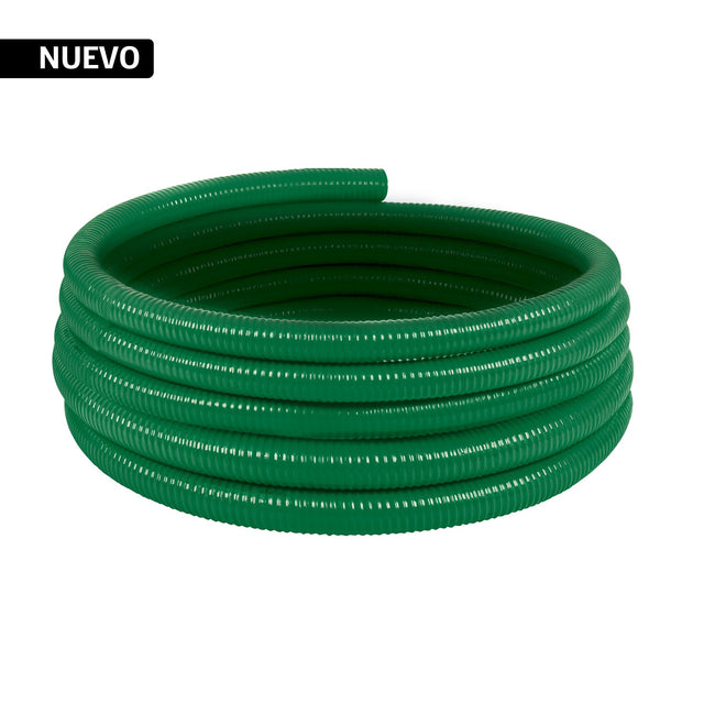 Manguera de succión y descarga 1.5' para motobomba, rollo 30 m