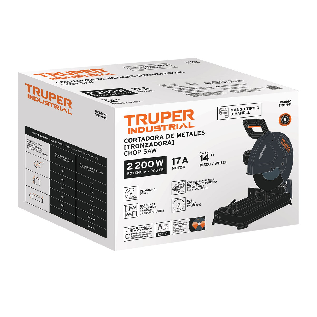 Caja de empaque de repuesto para TRM-141, Truper