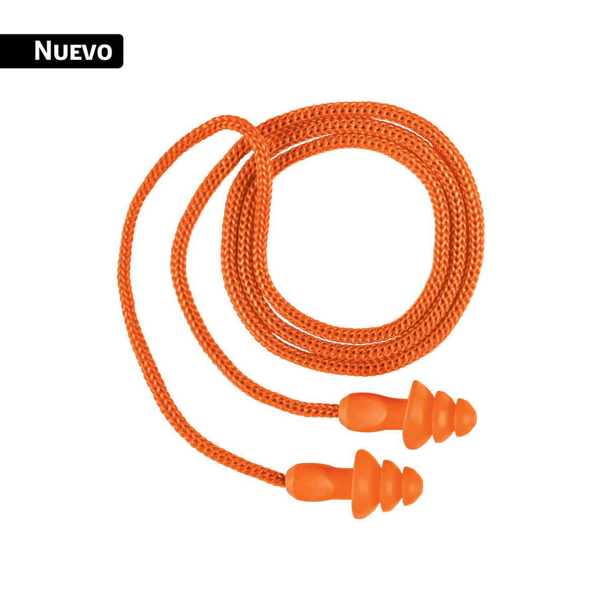 Tapon Auditivo Reutilizable Barrera C/cordon-Estuche, 50 Piezas