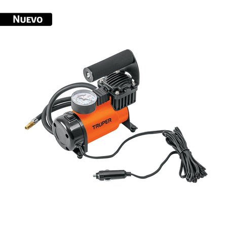 Inflador portátil 12 V para auto, Truper
