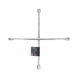 Llave de cruz 18', bocas 17, 19, 22 mm y 13/16', Truper
