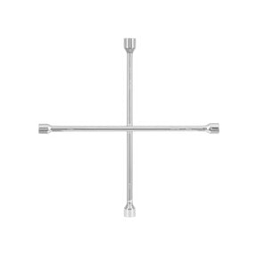 Llave de cruz 18', bocas 17, 19, 21 y 23 mm, Truper