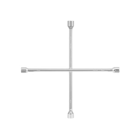 Llave de cruz 18', bocas 17, 19, 21 y 23 mm, Truper