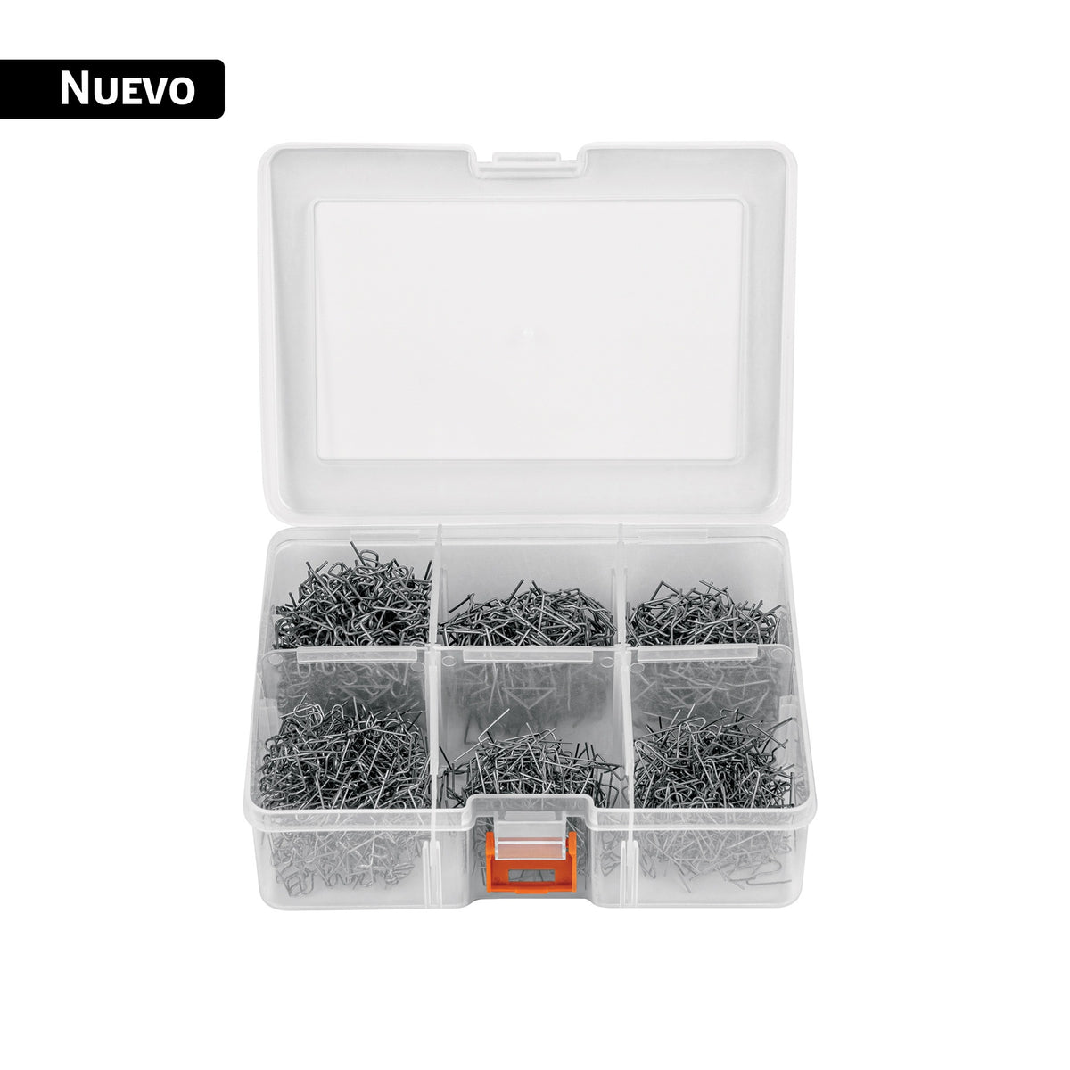 Kit de 1200 grapas para pistola para soldar plástico, Truper