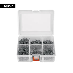 Kit de 1200 grapas para pistola para soldar plástico, Truper