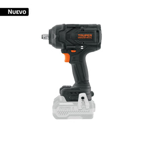 Llave de impacto 1/2', 20 V, 850 Nm, sin accesorios, Truper Industrial