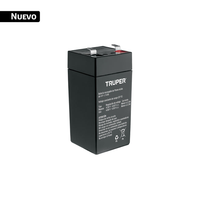 Batería recargable para básculas 4 V/4 Ah Truper