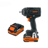 Llave de impacto 1/2' 20 V, 850 Nm, 2 baterías 4 Ah, Truper Industrial
