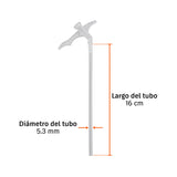 Bolsa con 12 tubos de repuesto para espuma expansiva, Truper